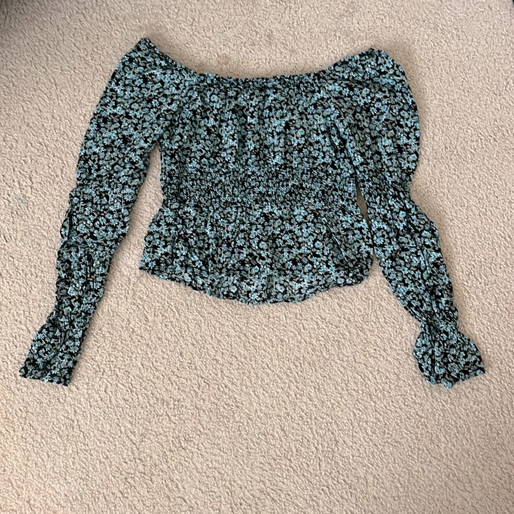 Cute Flower Crop Top